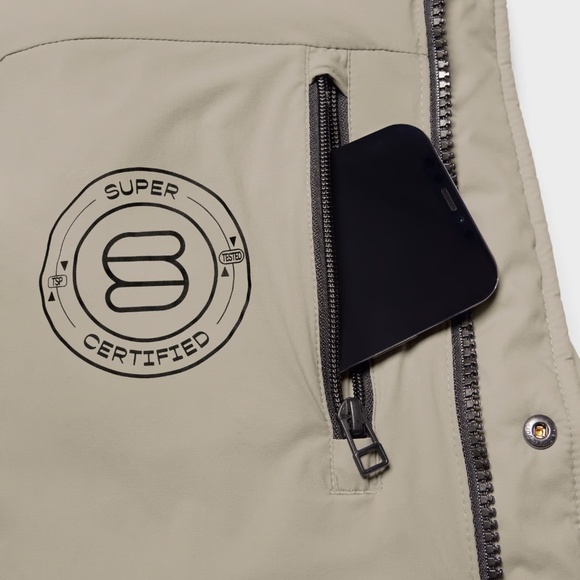 Aritzia/TNA: Super Puff, Taupe, Size XS/S - Picture 8 of 12